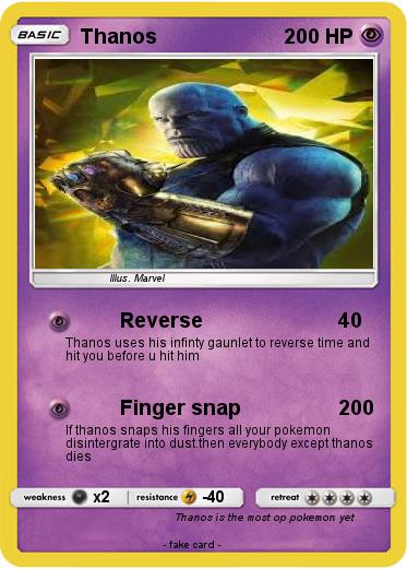 Pokemon Thanos