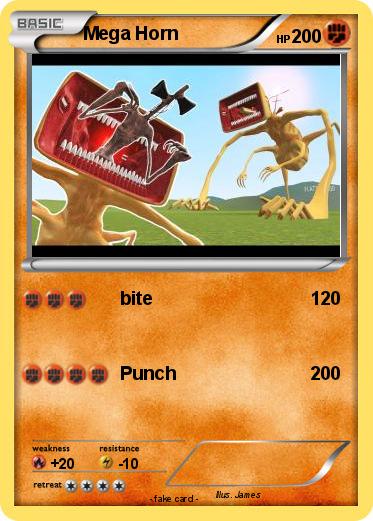 Pokemon Mega Horn
