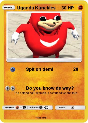 Pokemon Uganda Kunckles