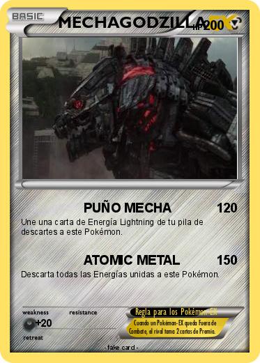 Pokemon MECHAGODZILLA