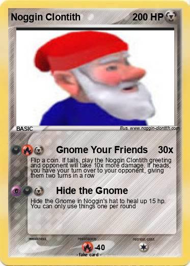 Pokemon Noggin Clontith