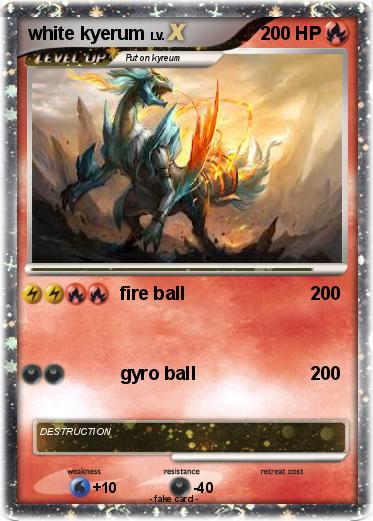 Pokemon white kyerum