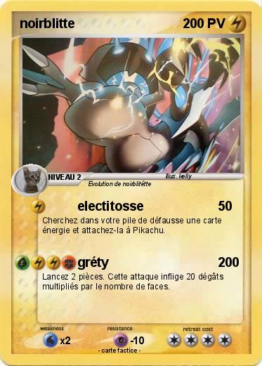 Pokemon noirblitte