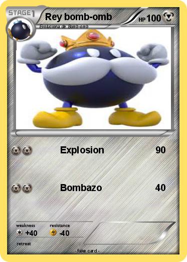 Pokemon Rey bomb-omb