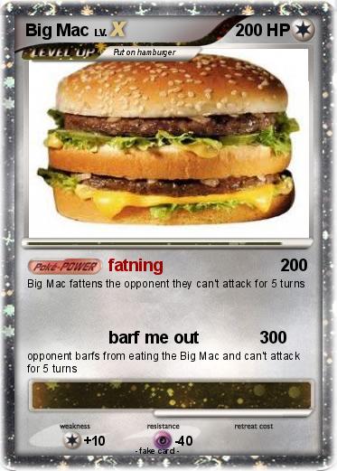 Pokemon Big Mac