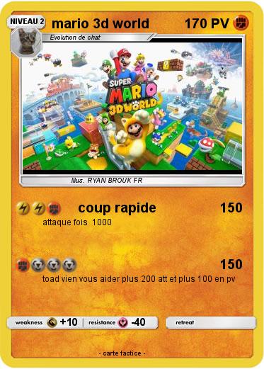 Pokemon mario 3d world