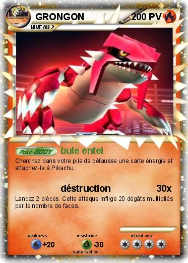 Pokemon GRONGON