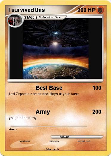 Pokemon I survived this