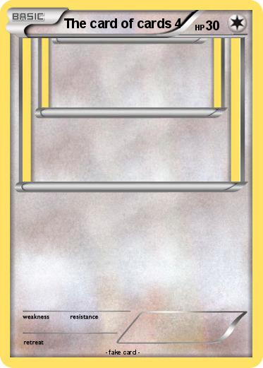 Pokemon The card of cards 4