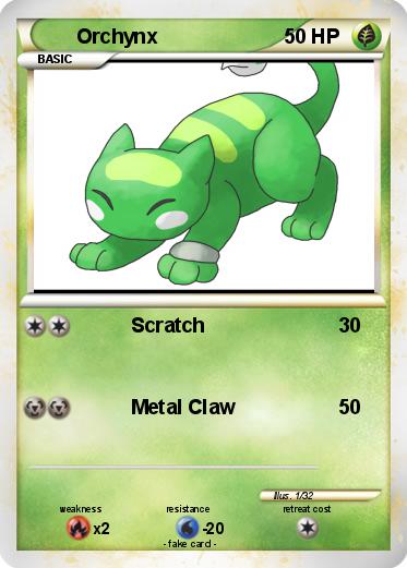 Pokemon Orchynx