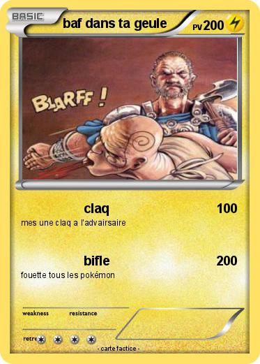 Pokemon baf dans ta geule
