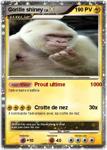 Pokemon Gorille shiney