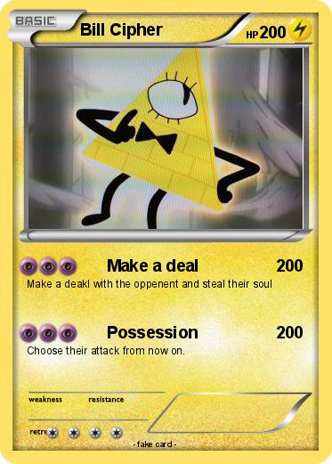 Pokemon Bill Cipher