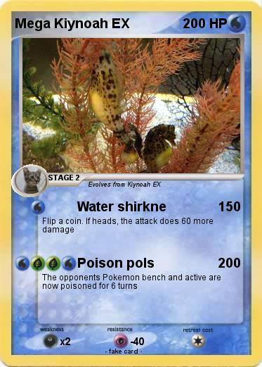 Pokemon Mega Kiynoah EX