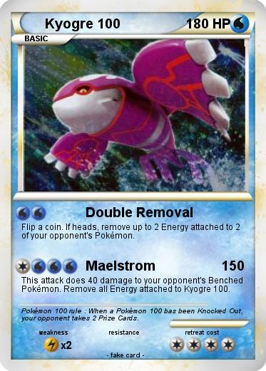 Pokemon Kyogre 100