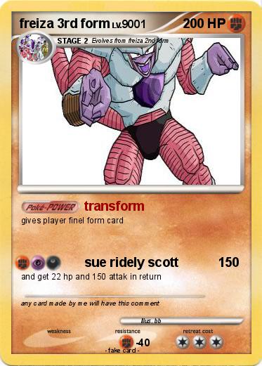 Pokemon freiza 3rd form
