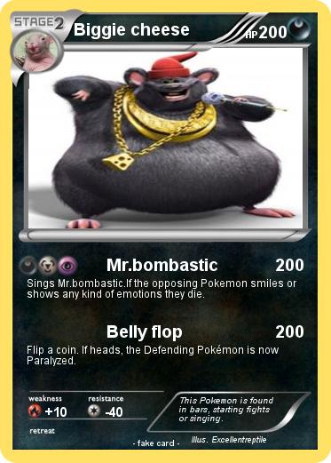 Pokemon Biggie cheese