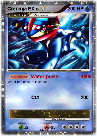 Pokemon Greninja EX