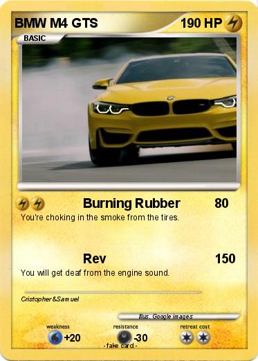 Pokemon BMW M4 GTS