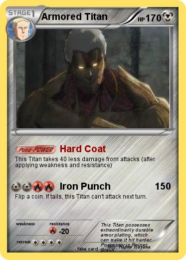 Pokemon Armored Titan