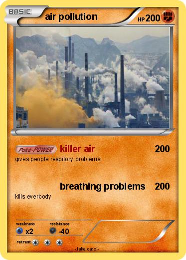 Pokemon air pollution