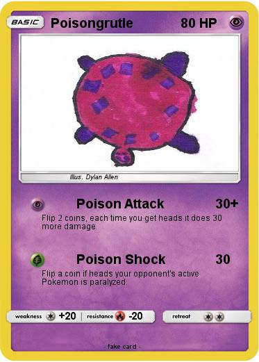 Pokemon Poisongrutle