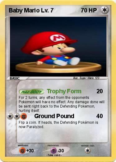 Pokemon Baby Mario Lv. 7