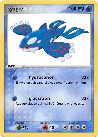 Pokemon kyogre