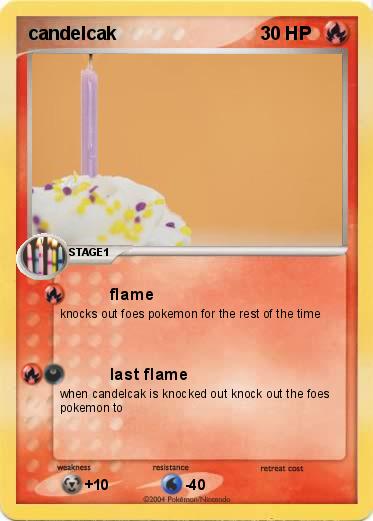 Pokemon candelcak