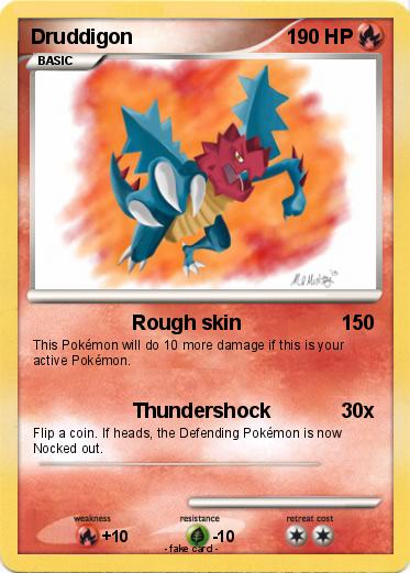 Pokemon Druddigon