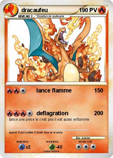 Pokemon dracaufeu