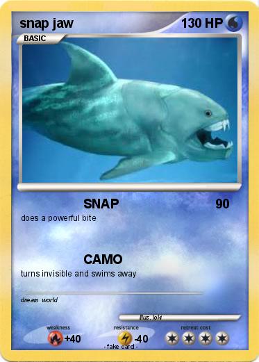 Pokemon snap jaw