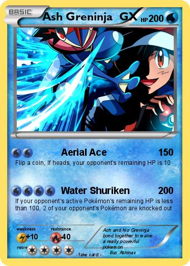Pokemon Ash Greninja  GX
