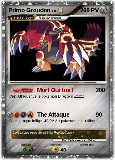 Pokemon Primo Groudon