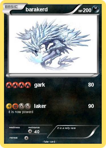 Pokemon barakerd