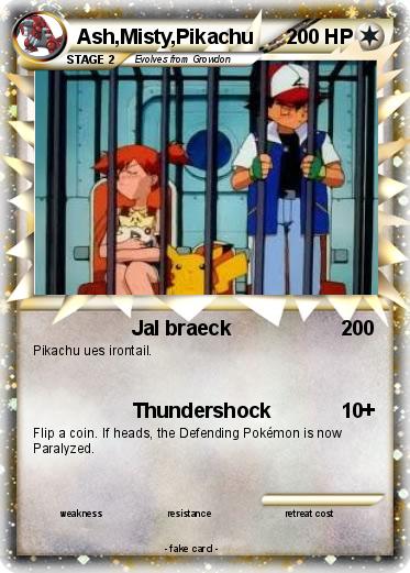 Pokemon Ash,Misty,Pikachu