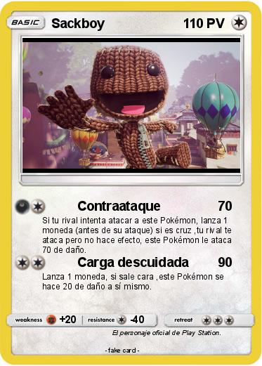 Pokemon Sackboy