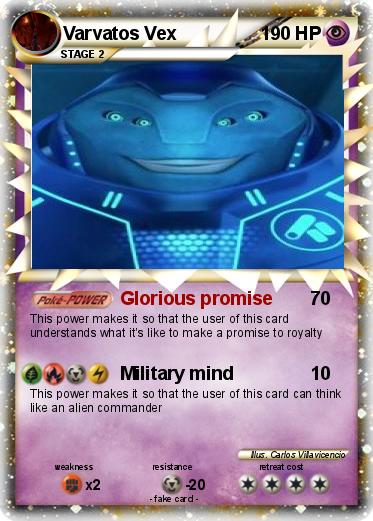Pokemon Varvatos Vex