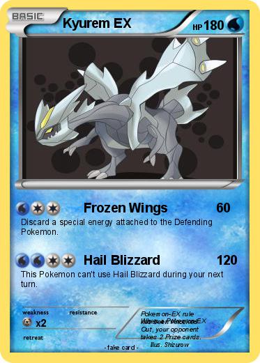 Pokemon Kyurem EX