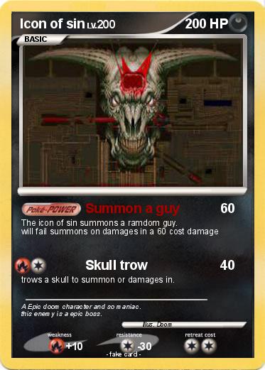 Pokemon Icon of sin