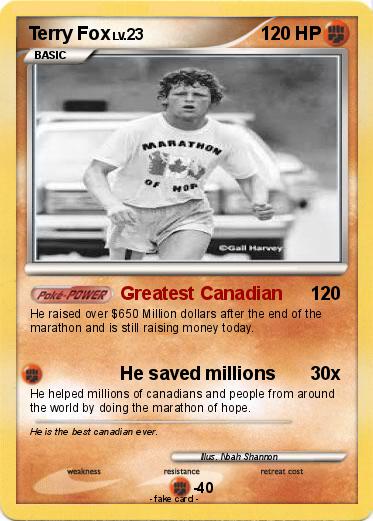 Pokemon Terry Fox