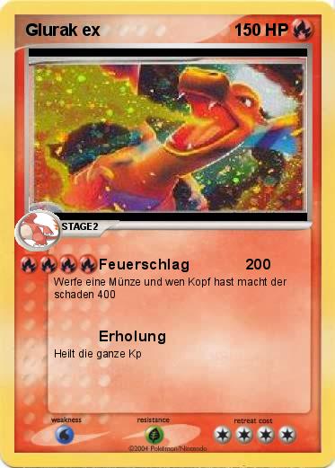 Pokemon Glurak ex