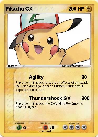 Pokemon Pikachu GX