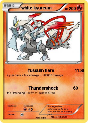 Pokemon white kyureum