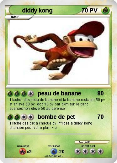 Pokemon diddy kong