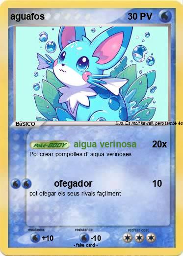 Pokemon aguafos