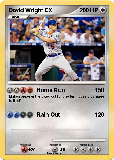 Pokemon David Wright EX