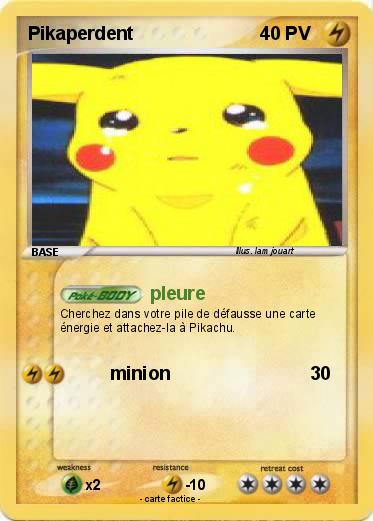 Pokemon Pikaperdent