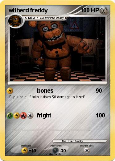 Pokemon witherd freddy