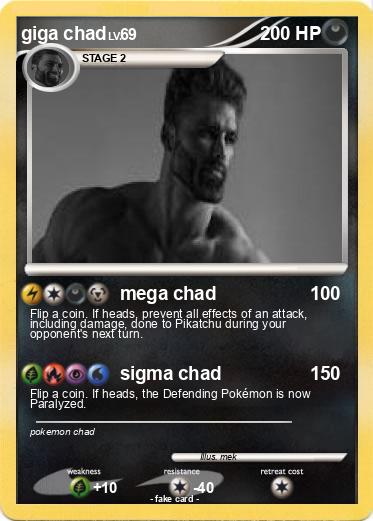 Pokemon giga chad